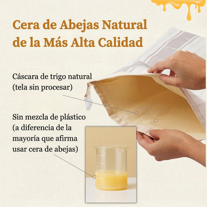 Velgrain™  Bolsa con cera de abeja Antihumedad